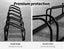 6x Bike Stand Bicycle Rack Storage Floor Parking Holder Cycling Portable Stands Carousel 4