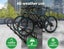 6x Bike Stand Bicycle Rack Storage Floor Parking Holder Cycling Portable Stands Carousel 6