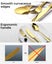 Stainless-Steel Cutlery Set Travel Knife Fork Spoon Glossy Gold Tableware 30Pcs Carousel 7