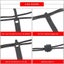 Reusable Hook And Loop Cable Ties Nylon Wire Cord Strap Organizer - 250 Mm* 20 P Carousel 4