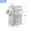 80L Laundry Basket Hamper Washing Towel Clothes Storage Organiser Bin Carousel 8