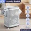 80L Laundry Basket Hamper Clothes Storage Organiser Bin Carousel 3