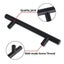 1Pcs Black Kitchen Cabinet Door Handles Matte Stainless Steel Drawer Pull T Bar Carousel 4