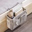 Hanging Bedside Storage Caddy With Pockets For Bunk Dorm Couch Organizing Grey T Carousel 4