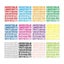 10Pcs Letter Stickers Colorful Diy Scrapbooking Water Bottle Greeting Cards Rose Carousel 3