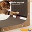 Pawz Cat Scratcher Board Bed L-Shaped Scratching Cardboard Ball Toy 68cm High Carousel 5