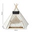 Pawz Pet Tent Puppy Dog Bed Tent Washable Tent Bed Cushion Indoor Pet House S Carousel 2