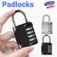 Hod Health & Home 4 Digit Combination Padlock Waterproof Outdoor Number Lock For Carousel 3