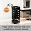 6 Tier Hair Salon Trolley Spa Tool Rolling Storage Cart Carousel 5