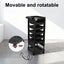 6 Tier Hair Salon Trolley Spa Tool Rolling Storage Cart Carousel 6