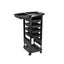 6 Tier Hair Salon Trolley Spa Tool Rolling Storage Cart Carousel 1