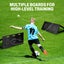 Soccer Ball Rebounder Board Kick Back Football Training Aid Carousel 6
