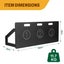 Soccer Ball Rebounder Board Kick Back Football Training Aid Carousel 8