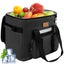 Freshness Ice Pack Lunch Bag,Large Capacity Multi-Pocket Portable Handbag,Cooler Carousel 8