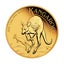 Gold coin 1/4 oz Perth Mint Proof 2022 Kangaroo 99.99% pure gold, one of 500 Carousel 1
