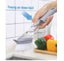 Kitchen Cleaning Brush with Semi-Automatic Liquid Dispenser, Pot Brush #DG107 Carousel 3