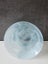 Cloudy White. Opalescent, to Hues of Pale Blue. Art Glass Bowl/Centerpiece. Carousel 8