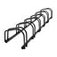 6 Bike Bicycle Stand Rack Floor Parking Storage Carousel 2