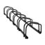 6 Bike Bicycle Stand Rack Floor Parking Storage Carousel 1