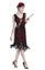 Flapper Dress Gatsby Ball Evening Dress Womens Clothing Size 10 Carousel 8