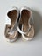 Via Nova “Rebecca” Cream Platform Slingback Open Toed Sandals Size 40 Carousel 4