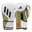 Adidas Speed Tilt 350 Strap Boxing Gloves - White/Gold Carousel 1