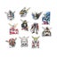 50pcs Anime Anime GUNDAM Cartoon rx-78 rx-0 stickers skateboard car sticker Carousel 5