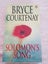 Bryce Courtenay - Solomon's Song. Good Book, Good Cond. Carousel 1