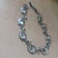 VINTAGE SILVER AND MOTHER OF PEARL DOLPHIN BRACELET Carousel 3