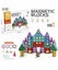 MAGNETIC BLOCKS SET - 196 PCS | STEM LEARNING | AGE 3+ Carousel 1