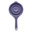 Dexas 20cm Silicone Pop Strainer Pasta Vegetable Drainer Food Sifter Purple Carousel 1