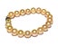 9.5-10mm Peach Gold Pink Edison Pearl 7 - 7.5" Bracelet Carousel 5