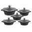 5pc Granite Cookware Set Non-Stick Casserole | J0810 Carousel 1