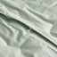 Dreamaker 300TC Cotton Percale Duvet Cover Set Sage King Bed Carousel 3