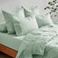 Dreamaker 300TC Cotton Percale Duvet Cover Set Sage King Bed Carousel 6