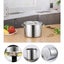 14L Heavy Duty Stock Pot 30cm Stainless Steel Pot With Lid Soup Pot Carousel 4