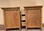 Two Oak Bedside Cabinets / drawers / side tables Carousel 7