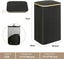 110L Large Laundry Basket with Lid Collapsible Clothes Basket Organizer Carousel 7