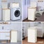 110L Large Laundry Basket with Lid Collapsible Clothes Basket Organizer Carousel 2