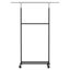 Clothes Rack Double Rod Airer Rail Coat Stand Adjustable Hanger Carousel 3