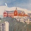 Classic Wellington scene by W. A. MacCormick, framed print ready to hang Carousel 6