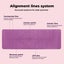 Centra Yoga Mat Non-Slip Fitness Exercise Workout Home Pilates & Floor Purple Carousel 4