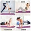 Centra Yoga Mat Non-Slip Fitness Exercise Workout Home Pilates & Floor Purple Carousel 9