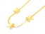 Elegant Gold Plated Butterfly Pendant Necklace Carousel 2