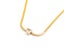 Heart Cubic Zirconia Necklace, 14K Gold Plated Titanium Carousel 1