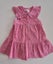 Zara pink checked dress sz 4 Carousel 1