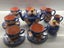 Stunning Christine Harris (NZ) Tea Set in Floral Cobalt & Violet Carousel 4