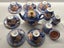 Stunning Christine Harris (NZ) Tea Set in Floral Cobalt & Violet Carousel 6