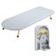 Portable Folding Table-Top Ironing Board with Regular Cotton Cover Carousel 1