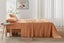 Brosa Stonewashed Cotton Sheet Set (Terracotta, Single) Carousel 3